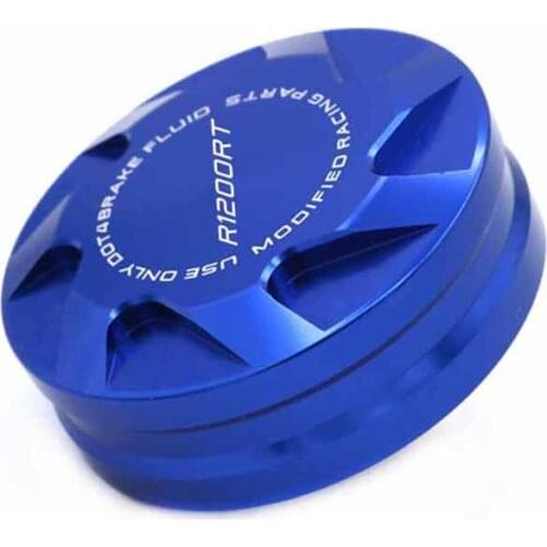 Rear Brake Fluid Reservoir Cover Cap For BMW R1200RT R 1200RT R1200 2004 - 2014 2013 2012 Motorcycle Accessories With Logo Red