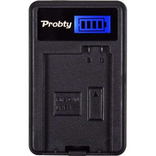 Probty LP-E8 LP E8 LPE8 LCD USB Charger for Canon EOS Rebel T2i T3i T4i T5i EOS 550D EOS 600D EOS 650D EOS 700D Camera