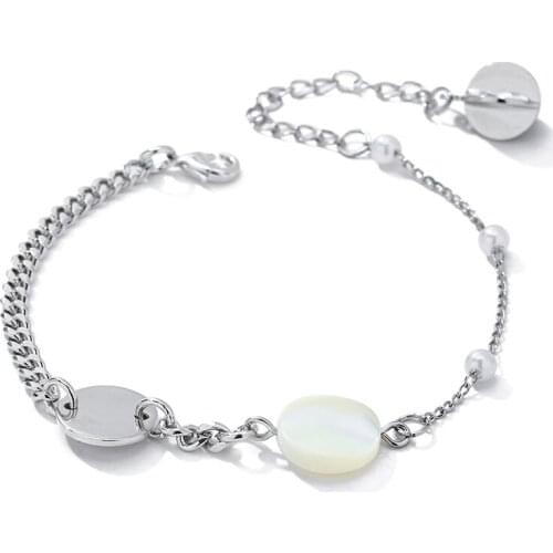 Bohemian Jewelry Charm Bracelet For Women Silver Plated Link Chain Bracelets Girl Bracelet & Bangle Femme Gifts Pulseiras