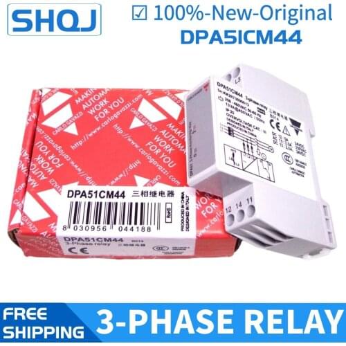 DPA51CM44 3 Phase Sequence Protection Relay Module Board 5A 24V DC Voltage