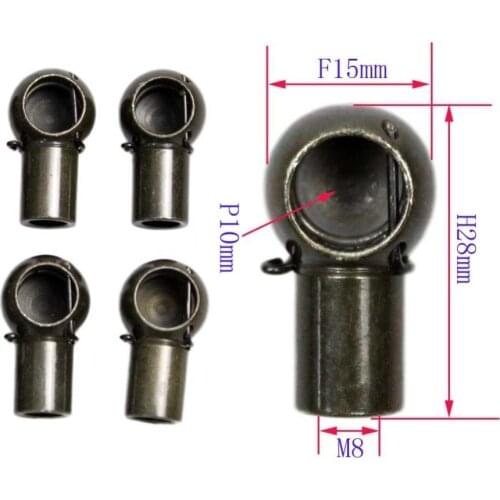 4pcs Metal Gas Struts Spring Lift Supports Damper Replacement Shocks Connector Bracket for Chevrolet for Toyota for Nissan M8