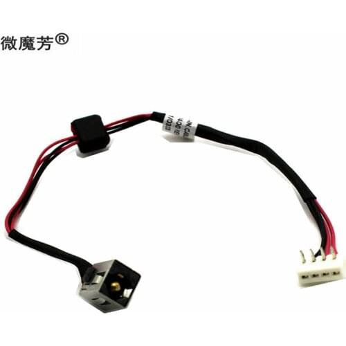 5pcs New Laptop For Toshiba Satellite C660 C660D C665 C665D DC Jack Power Charging Port Cable Wire Cord laptop accessories