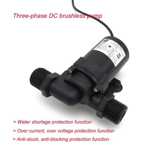 660D3 DC Brushless Water Pump Three-phase, More Functions Anti-stuck Function Submersible Pump