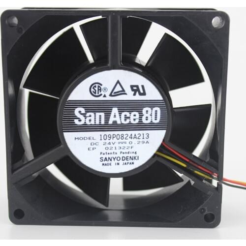 Brand new original 109P0824H213 24V 0.09A 8CM 8032 UPS inverter fan