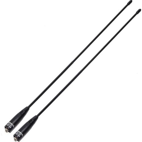 2pcs Nagoya NA-771 SMA-Female Dual Band VHF/UHF 144/430MHz Antenna NA 771 For Baofeng TYT Wonxun Walkie Talkie Ham Radio
