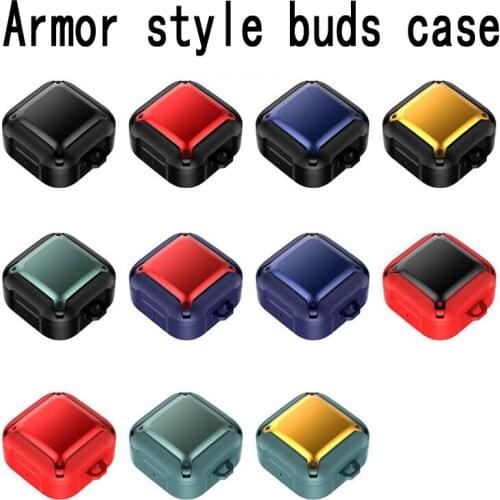 Armor style buds case Samsung Galaxy Buds Live Earphone Hard Case Wireless Headset Armor Protective Cover Headset Accessories