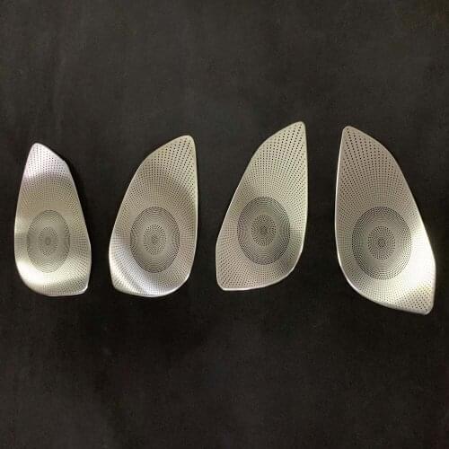 For Mitsubishi Eclipse Cross 2017-2019 2020 Stainless Steel Car Audio Speaker Car Door Loudspeaker Trim Cover Car Accessories