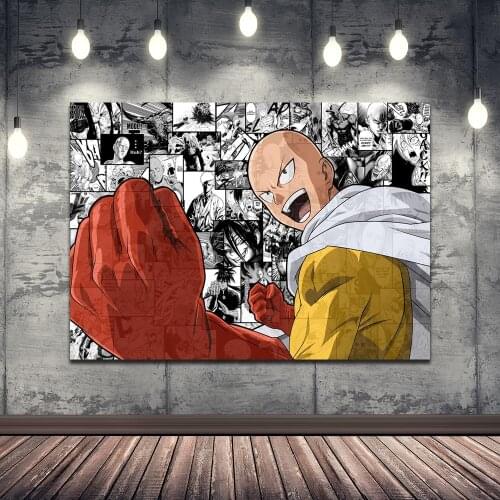 No Frame HD Printing Anime Manga Poster Canvas Wall Art Oil Painting Living Room Decor