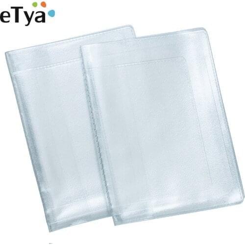 Multi-card Position Cover for Driver Documents PVC Transparent Car Document Protect Cover Wallet Men Women ID Credit Card Holder