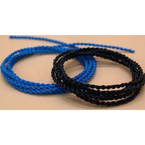 DIY Earphone wire 4 share OFC wire OD:2.8mm 1.2m/pcs