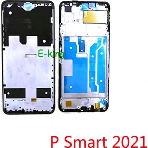 For Huawei P Smart 2021 Housing Middle Frame Bezel Replacement Parts Middle Plate Cover
