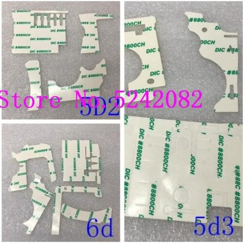 For Canon 5D2 5D Mark II 5D3 5D Mark III 6D rubber double-sided adhesive 3M adhesive tape camera special maintenance Adhesive