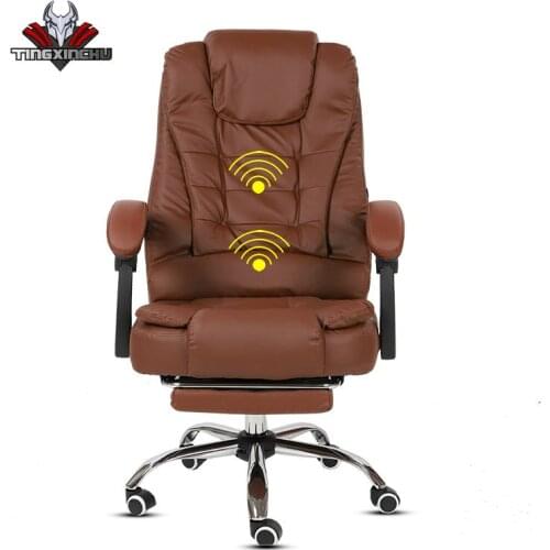 Computer chair home office chair reclining boss chair Lift chair massage chair game chair Russian shipping