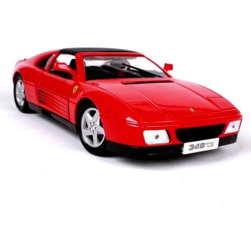Bburago 1:18 Simulation Metal Car toy Model For Ferrarial F348 Collection Car Model For Man Gift With Original Box