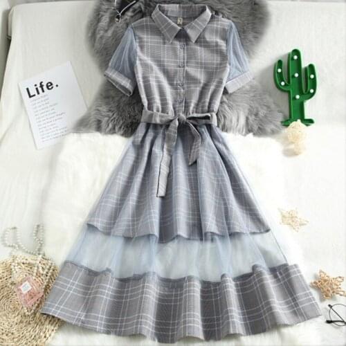 MoriAlice Summer Dresses In A Cage