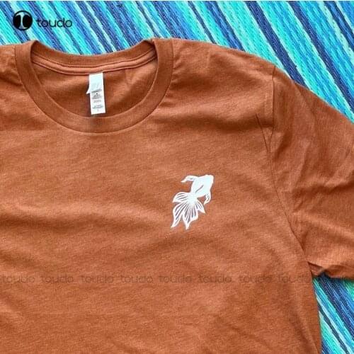New Be A Goldfish - Tlasso Goldfish T-Shirt- Afcrichmond- Sam Obisanya Cotton Tee Shirt S-5Xl
