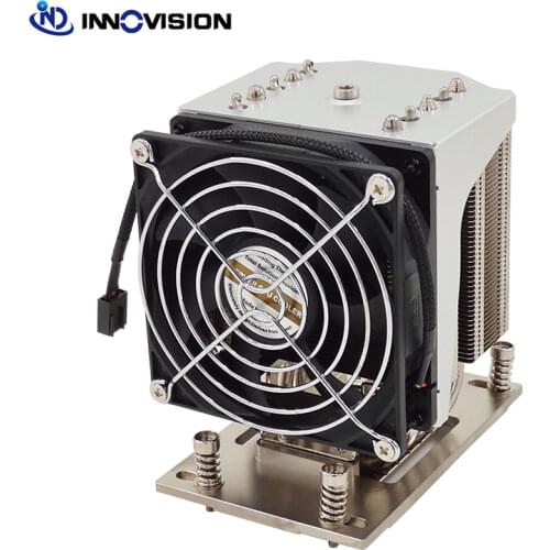 2020 New IPFS Heatsink 4U AMD SP3 cpu cooler with 5 Copper heat pipe TDP up to 225W for AMD EPYC series CPU