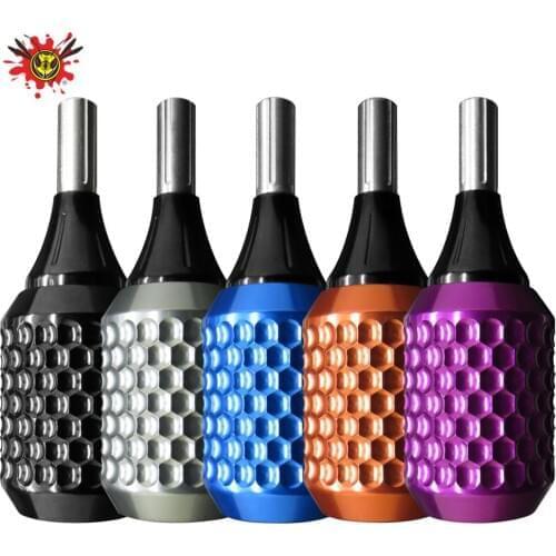 BIGWASP Aluminium Alloy Adjustable Tattoo Cartridge Grip 1.25" (32mm) For Tattoo Needle Cartridges & Tattoo Cartridge Machine