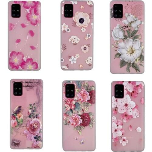 Phone Case For Samsung A10 A20/A30 A40 A50 A60 A71 A80/A90 A31 A41 S8 S9 S10 S20 Plus NOTE 8 9 10 20 Silicone Case Back Cover