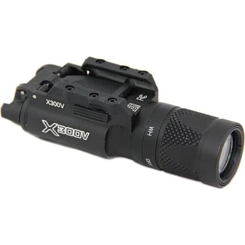 Tactical SF X300V Weapon Light Dual-Output LED White Light Hunting Rifle Pistol Flashlight fit 20mm Picatinny Rail