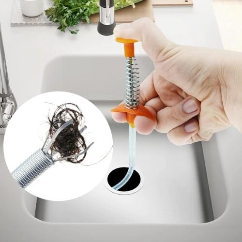 Wonderlife Sewer dredge spring pipe dredge tool household kitchen bathroom pipe cleaning tool
