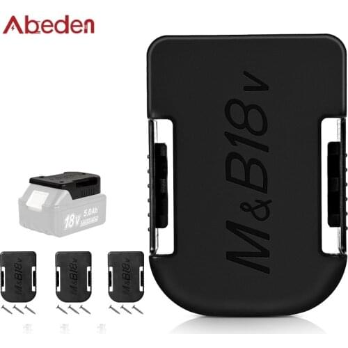 10pcs for Makita & Bosch 18V Battery Storage Cover Mounts Holder Slots Shelf Rack Stand for Makita BL1860B BL1850B BL1860 BL1850