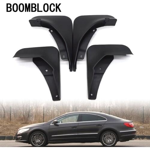 4pcs Car Front Rear Mud Flaps Mud Flap Mudguards Fender For 2009 2010 2011 Volkswagen VW Passat CC 2009 2010 2011 Accessories