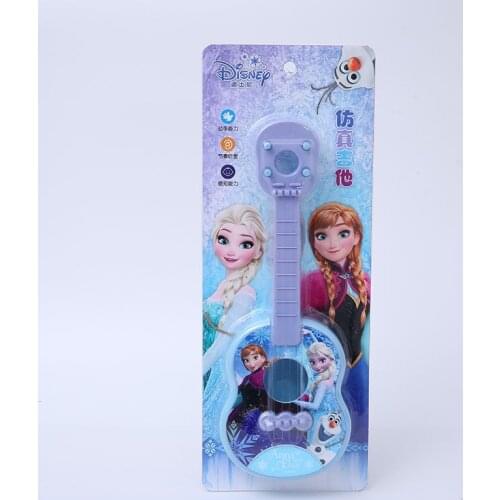 45cm Disney Frozen Princess Mickey Montessori Violin Guitar Musical Instrument Simulation Education Toys Children Holiday Gifts