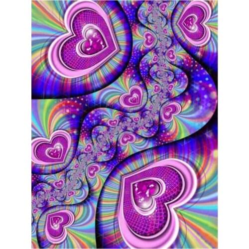 5d Mandala Embroidery Mosaic Craft Heart Diamond Painting Kits Beads Picture Wall Paper Rhinestones Drawing Christmas Gift new