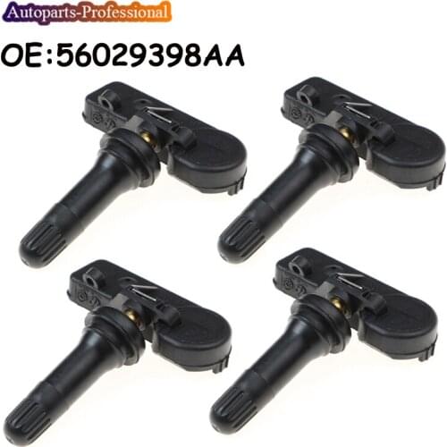 4 PCS New 56029398AA 68142397AA 56029398AB 68241067AB Car TPMS Tire Pressure Monitoring Sensor For Jeep Dogge Chrysler