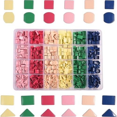 Tila beads beeds for jewelery miuki beads honeycomb stackable hematite myuki beads kralen spacer beads for jewelry making 2020