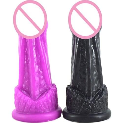Adult sex toys FAAK crocodile big dildo suction cup black purple flesh dildo realistic sex toys for women sex ptoducts