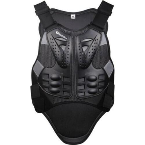 HEROBIKER Motocross Racing Armor motorcycle jacket protection for the body with a reflective strip black armor motorcycle