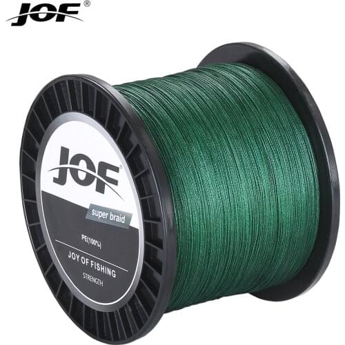 JOF X4 Fishing Line Braided Fishing Line 300m/500m/1000M Super Strong Multifilament Fishing Line Carp Fishing Pesca 8LB-80LB