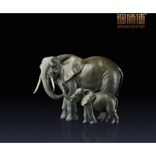 Copper copper ornaments master "support" Home Furnishing crafts jewelry ornaments living room decor