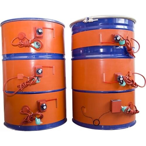 Size Customizable DIY Oil Drum Silicone Heating Belt Silicone Rubber Heater Oil Gas Tank Heater Y