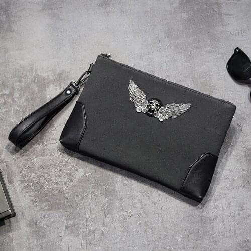 Newhotstacy Bag 04062021 Mens handbag envelope bag wrist bag purse clutches bag phone bag