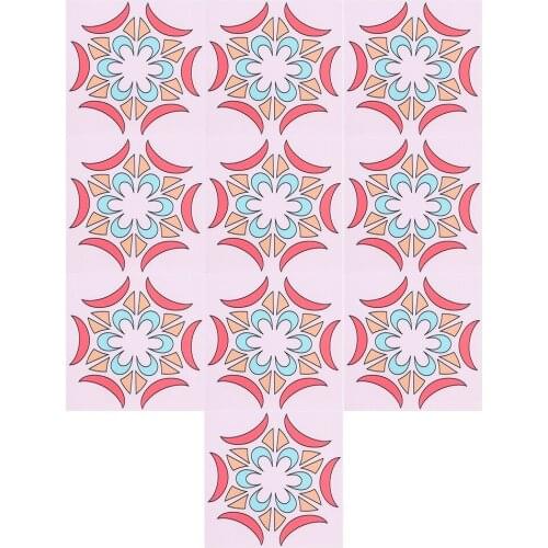 New 10pcs Tile Sticker Waterproof Tiles Sticker Self-Adhesive Kitchen Bathroom Wall Floor Decoration Tile Stickers Dropshipping