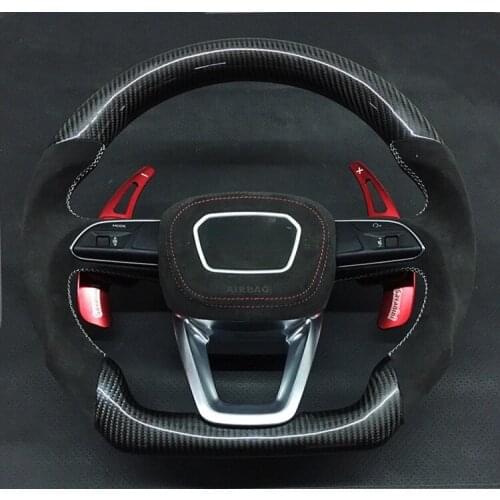 Personalized Carbon Fiber Car Steering Wheel Supplier for Audi Q5L