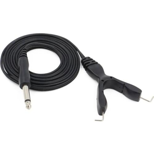 Professional 2.4M Black Tattoo Clip Cords Silicone Soft Tattoo Clip Cord for Tattoo Machine Tattoo Power Supply Free Shipping