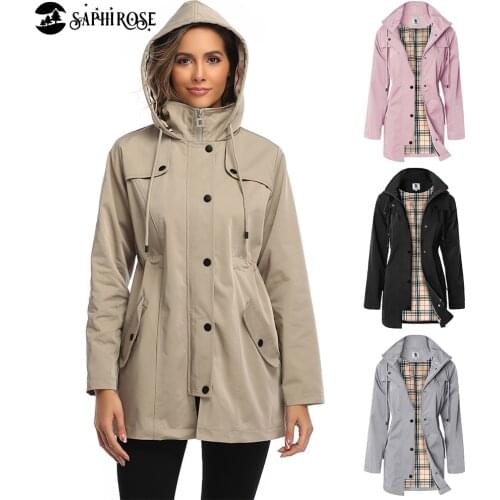 SaphiRose Long Raincoats