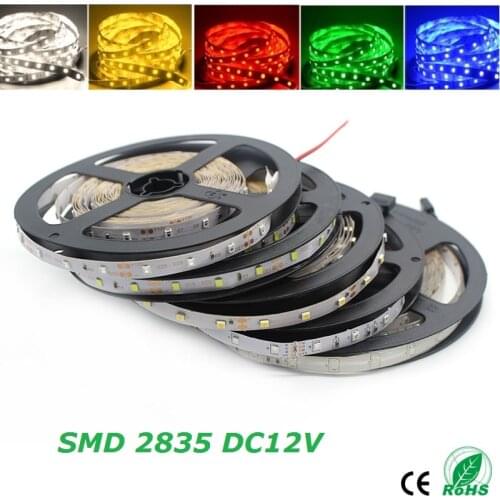 Most popula led strip NO waterproof 5M 300Leds RGB Led Strip DC12V diode tape Fiexble Light Led Ribbon Tape Home Decoration Lamp