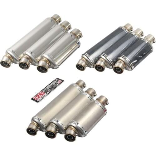 Universal Motorcycle Yoshimura Exhaust Pipe Tail Escape For F850GS R15 GSXR150 NVX155 ATV Pit Dirt Motorcycle Muffler DB Killer