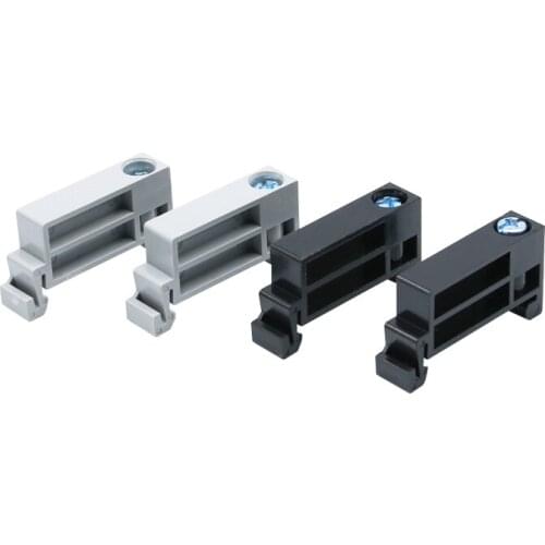 10pcs TBR-F TBD TBC Rail terminal block Fixing piece Plug Positioning piece width 42mm