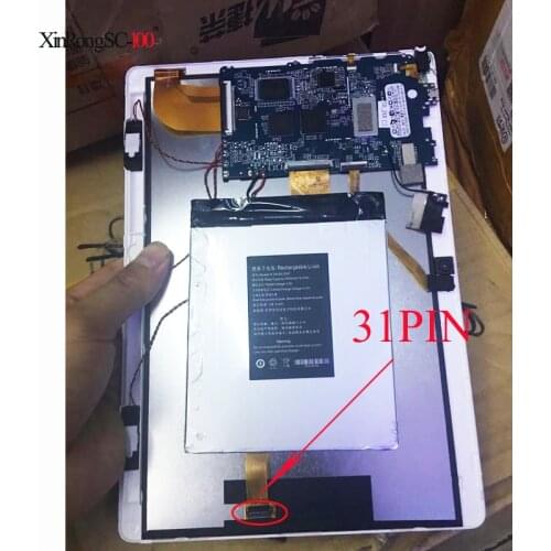 31PIN LCD For 10.1 inch Teclast A10S 10.1 inch Android 7.0 lcd display screen panel Digitizer WiFi GPS Tablet
