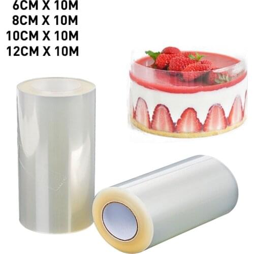 Acetate Film For Cake Decor Transparent Cake Surround Film Mousse Cake Sheets Surrounding Edge DIY Cake Collar Kitchen Bakeware