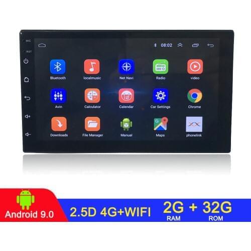Android 9.1 2 Din Car radio Multimedia Video Player Universal auto Stereo GPS MAP For Volkswagen Nissan Hyundai Kia toyota CR-V