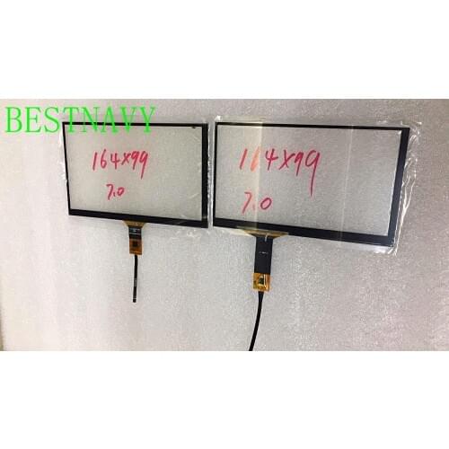 Free shipping New 7 inch Capactive touch screen for Car DVD GPS navigation LCD display Monitors audio