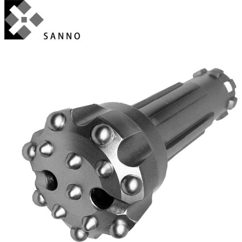 DTH hammer High hardness rock drilling bit 110mm 45A impactor high air pressure DTH button drill bit customized various size