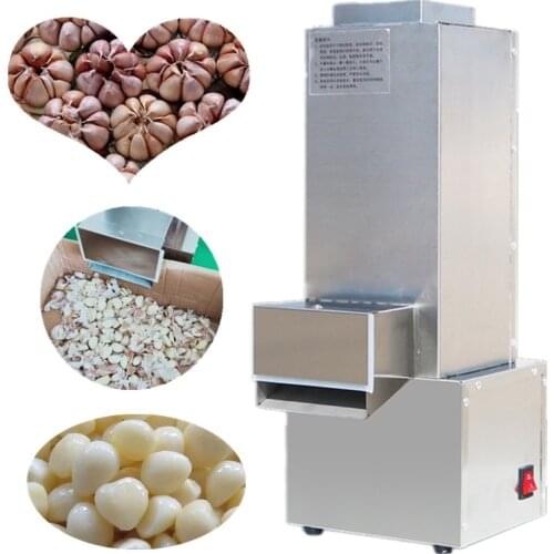 Stainless steel garlic peeling machine/ dry garlic peeler for small capacity/ convenient garlic peeling machines
